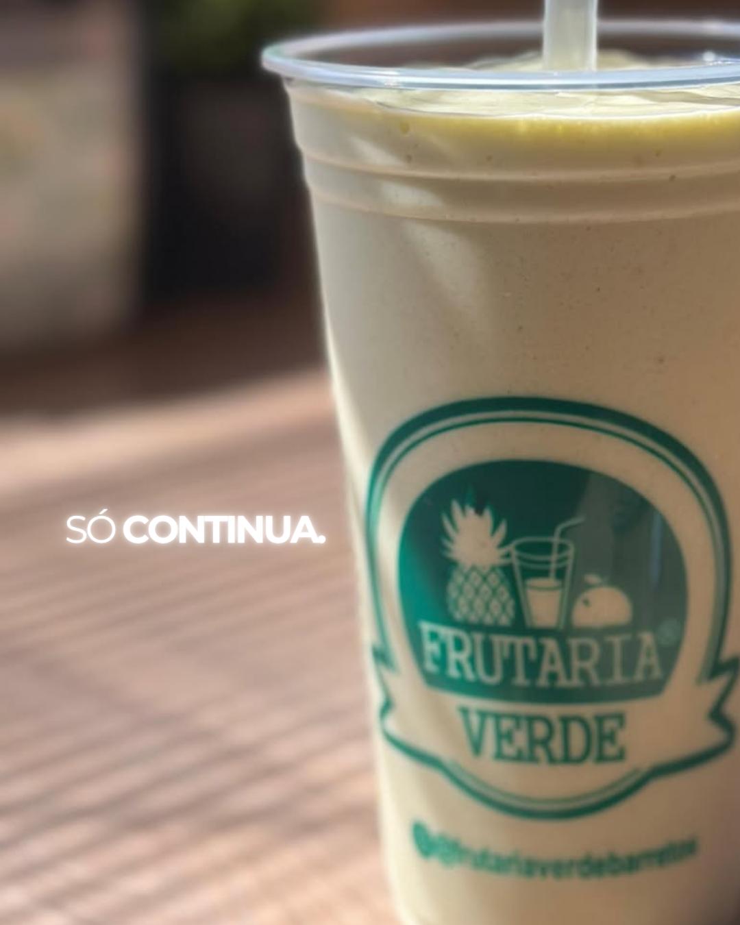 Interior moderno da Frutaria Verde