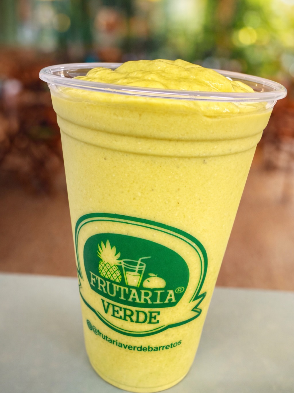 Vitamina natural de frutas em Barretos