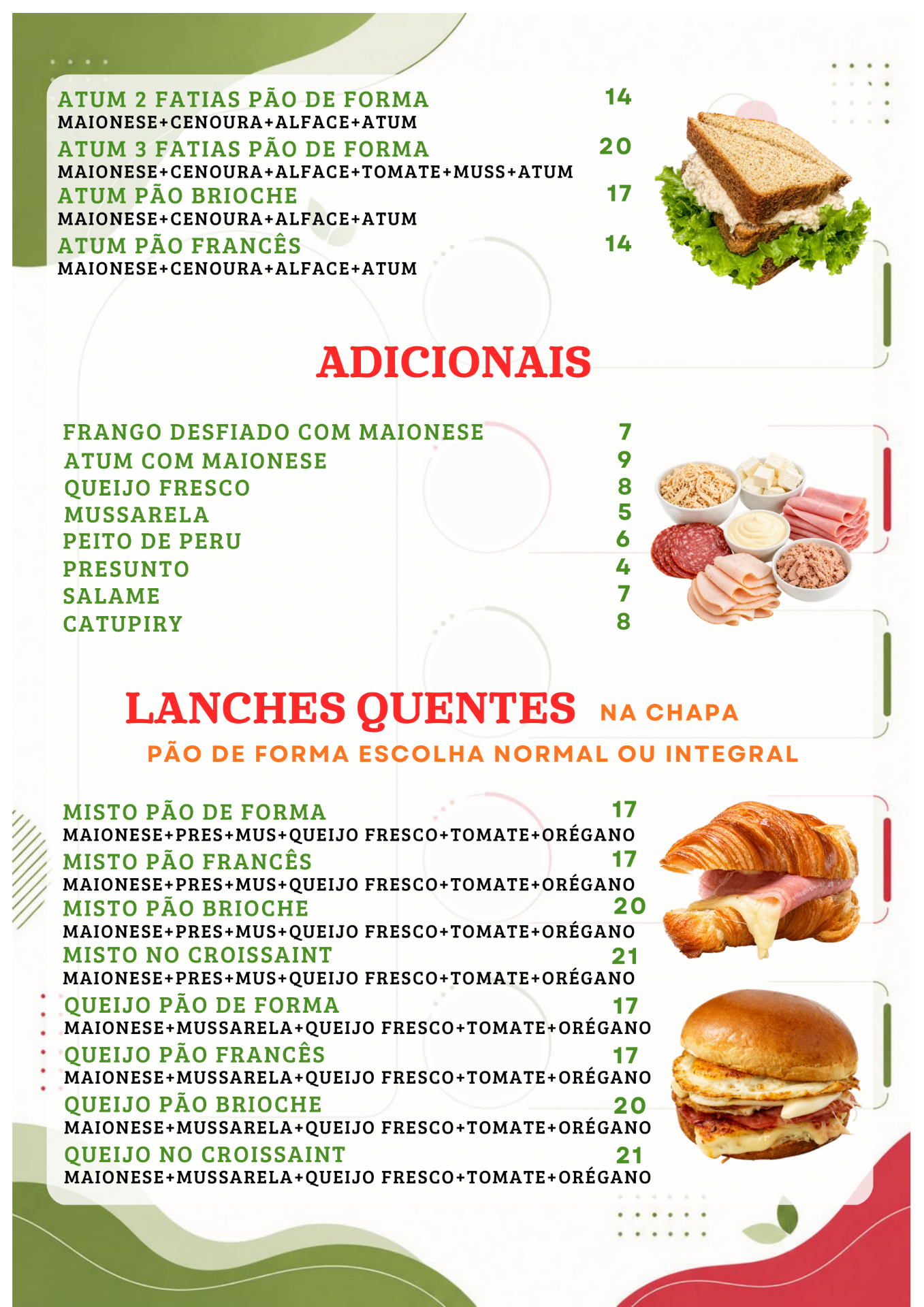 Cardápio Frutaria Verde Barretos - página 7